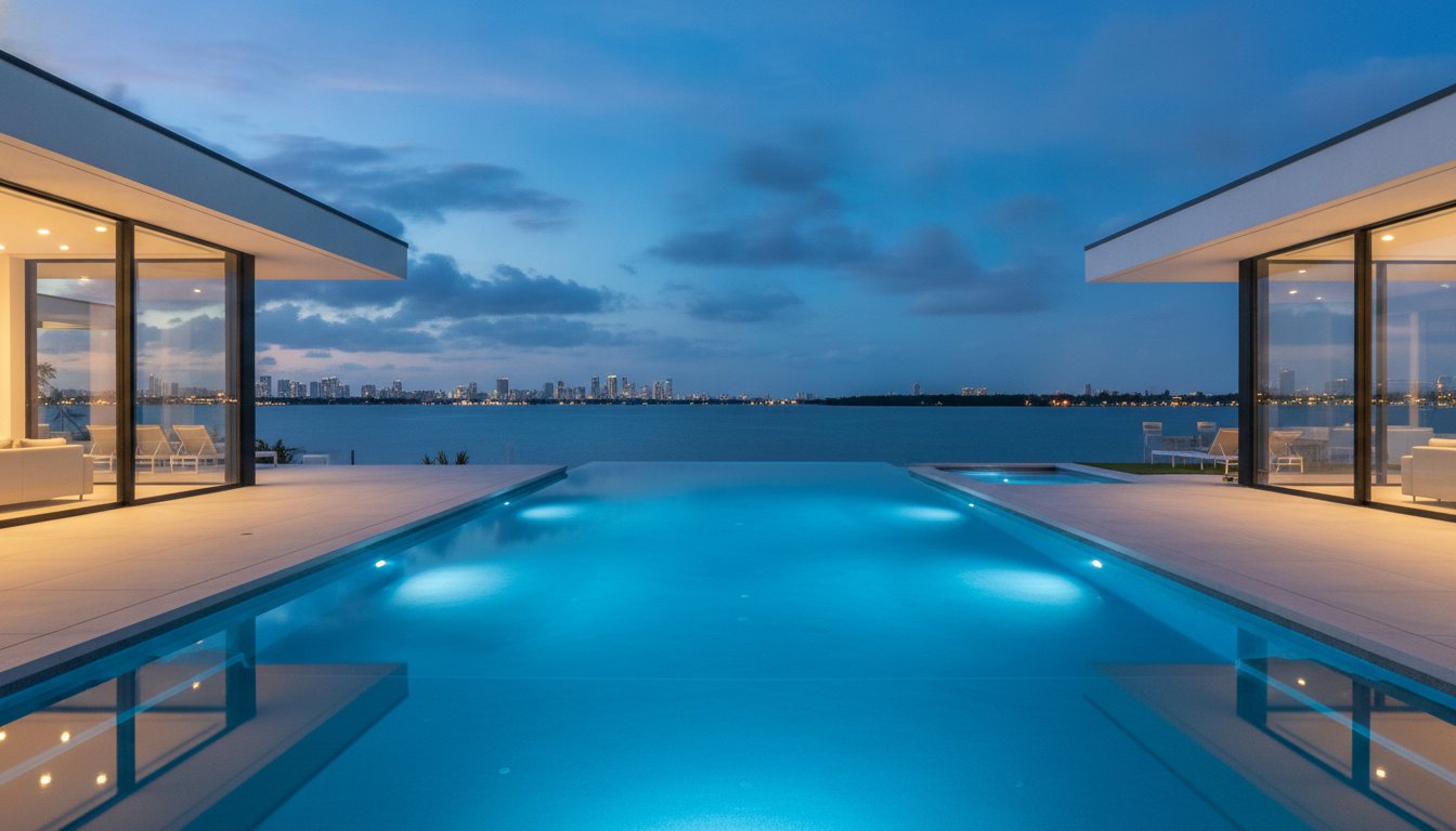 A Guide to Luxury Infinity Pool Builders in Miami: Engineering the Vanishing Edge