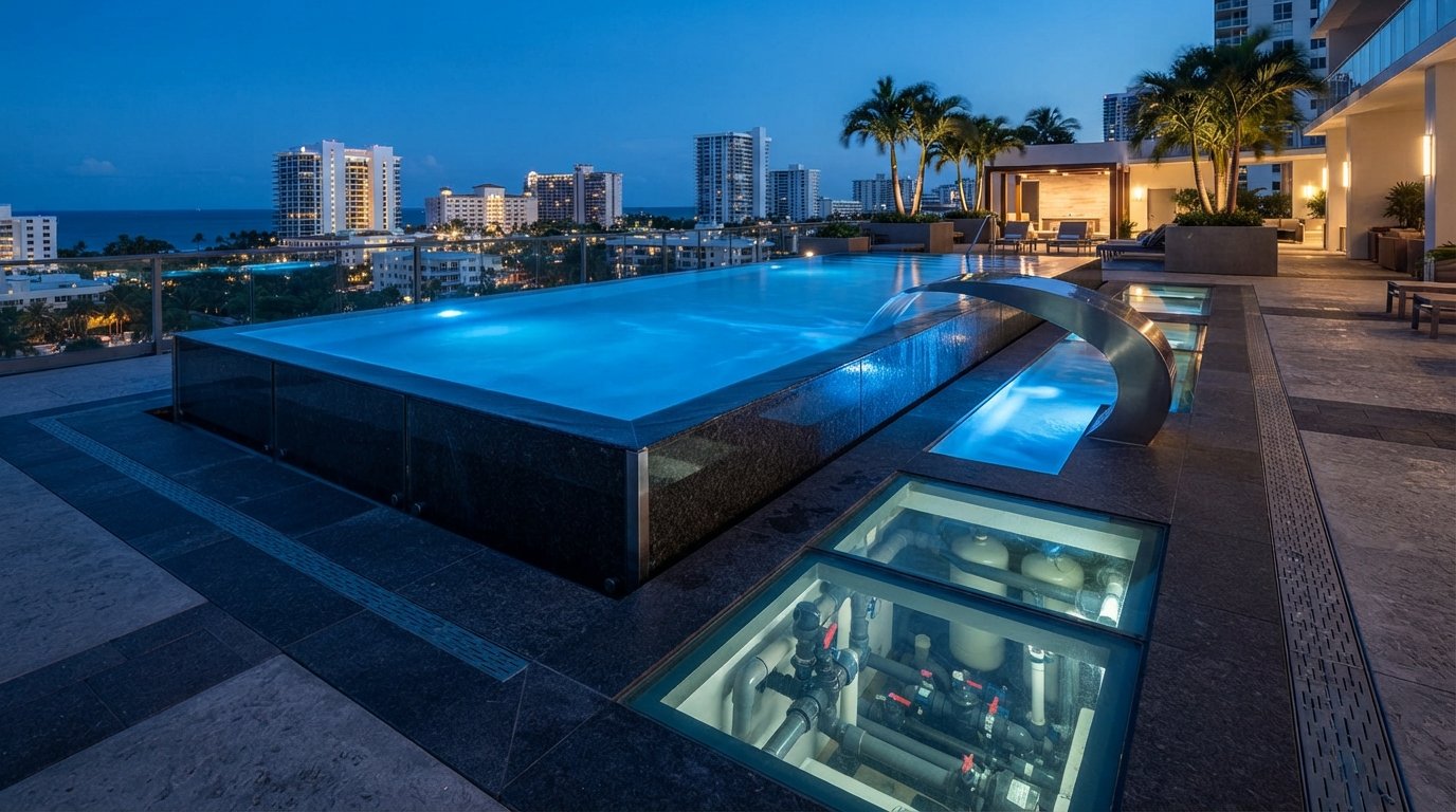 Commercial Water Feature Engineering: A Guide to Architectural Fluidity