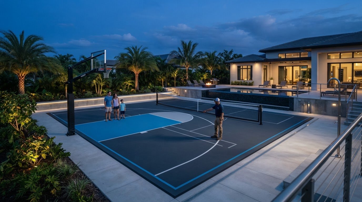 Custom Multi-Sport Court Installation: A Step-by-Step Guide