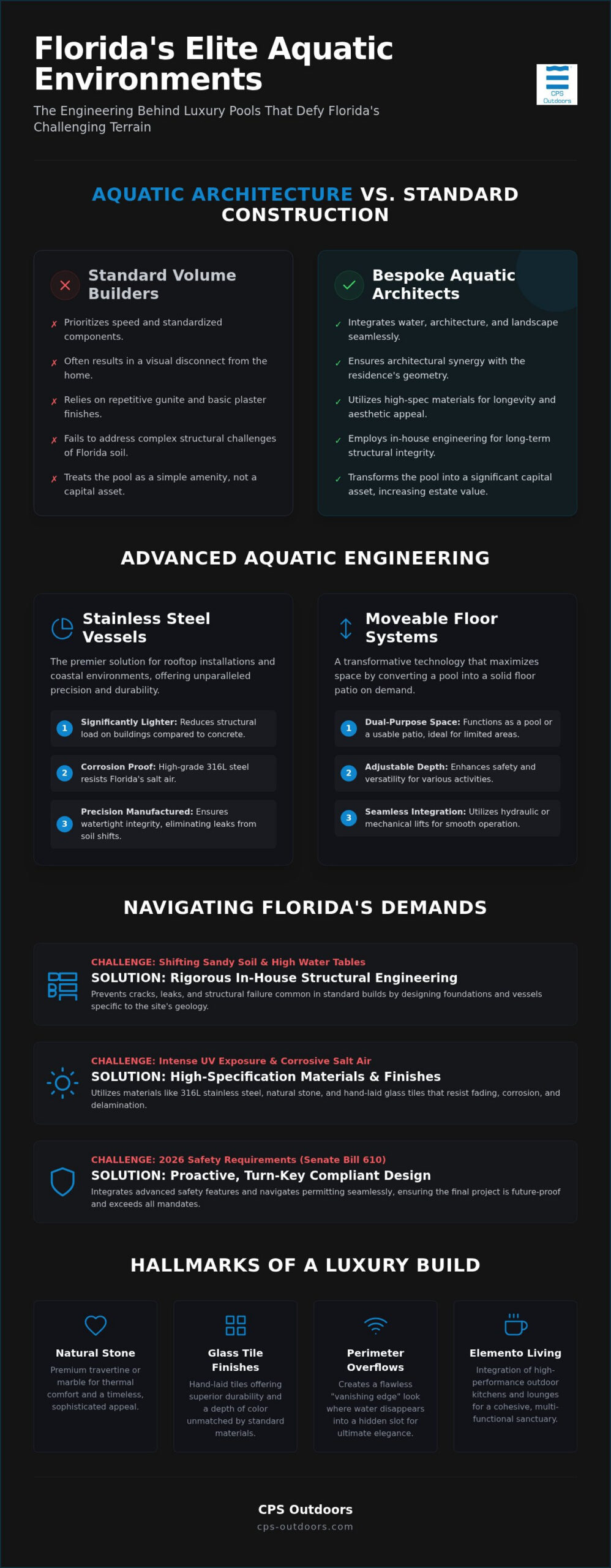 High-End Residential Pool Construction in Florida: The Ultimate Buyer’s Guide
