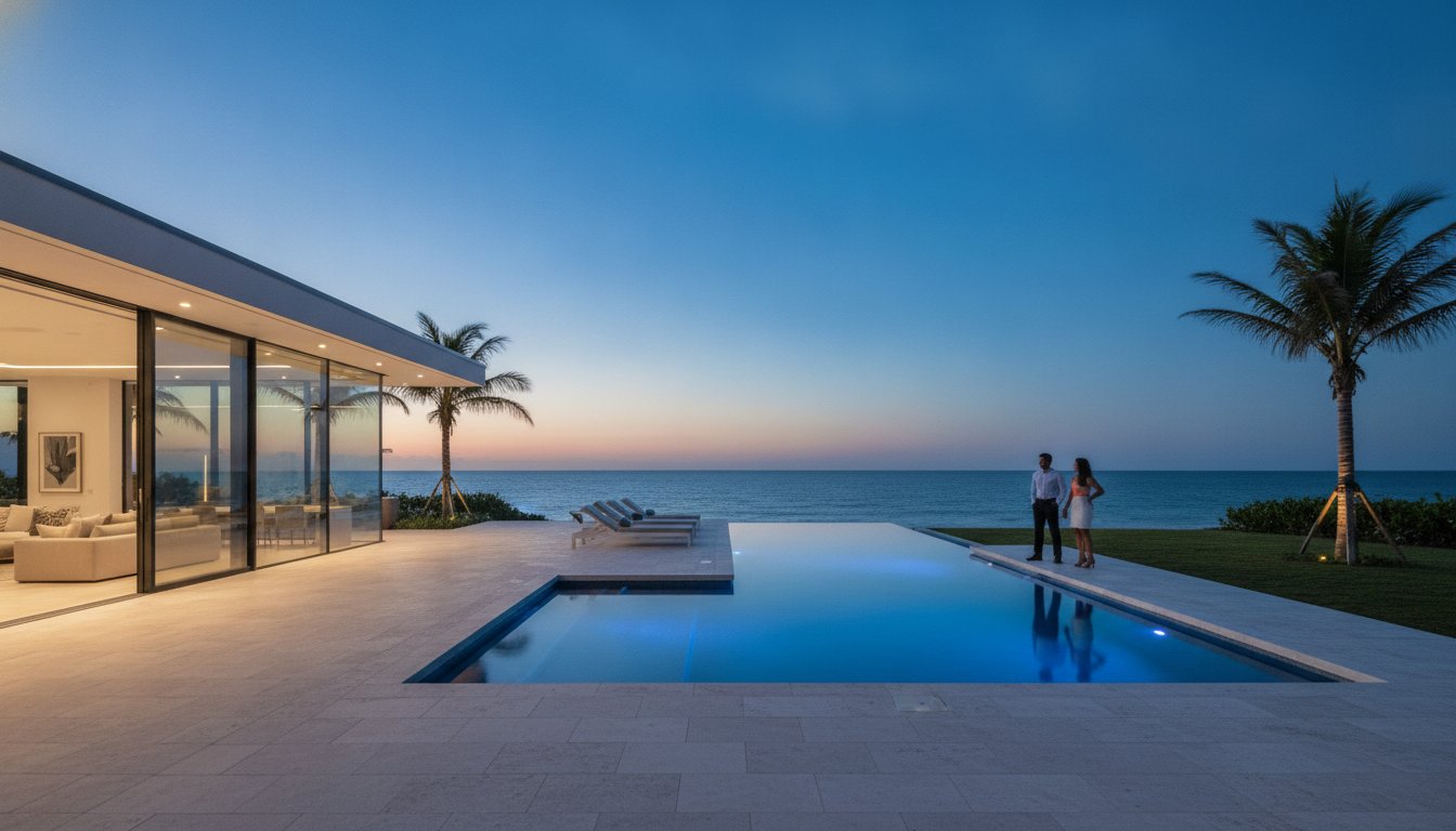 Luxury Pool Hardscape Design: The Architectural Bridge to Aquatic Excellence
