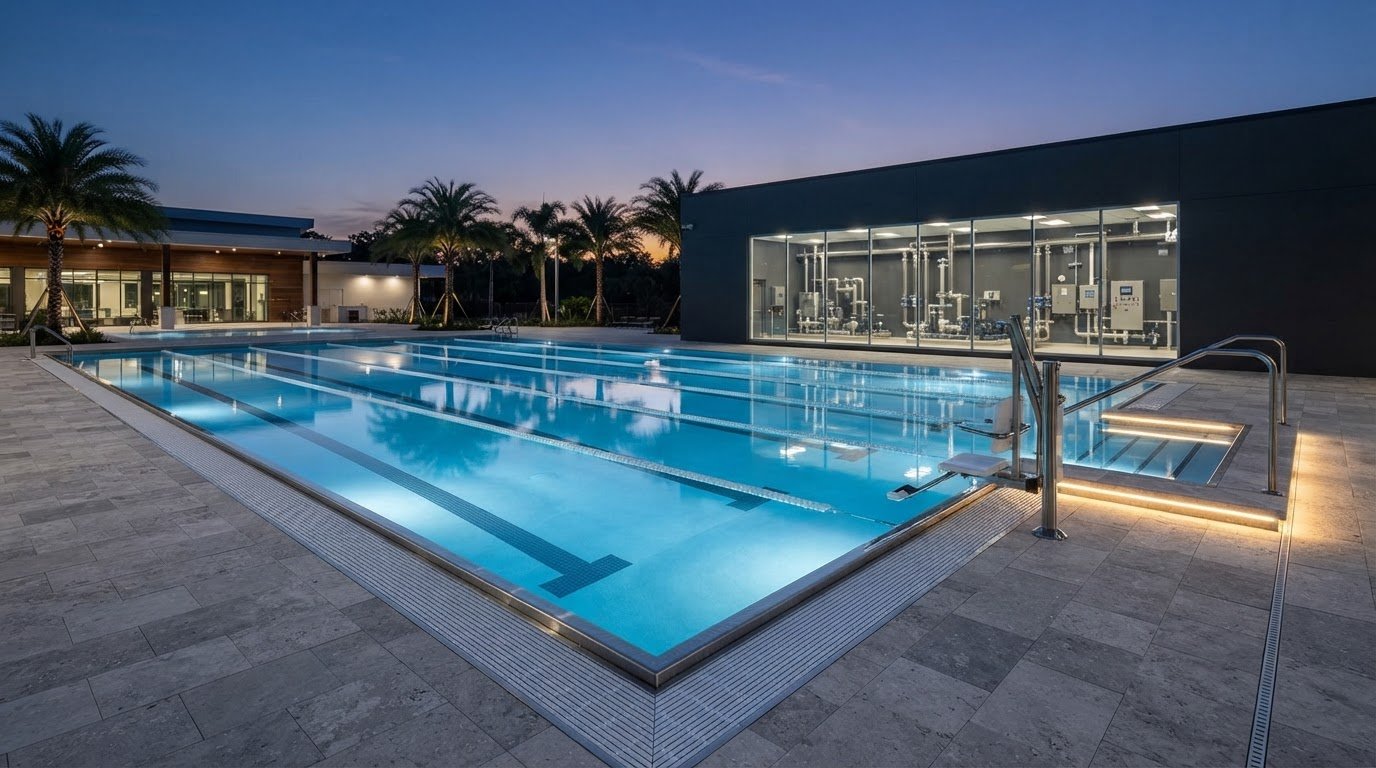 Commercial aquatic facility renovation