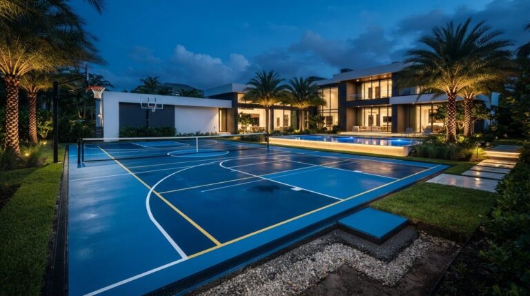 Outdoor Sports Surface Installation in Miami: A Guide to Courts That Perform