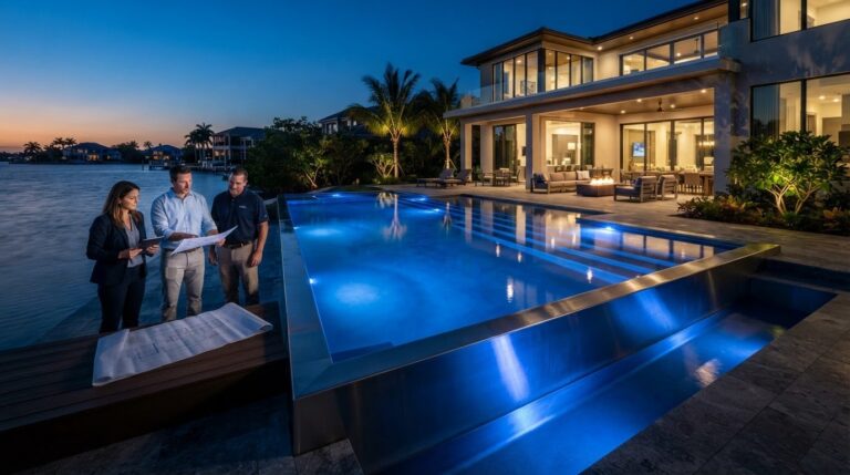Stainless Steel Pool Builders in Florida: A Guide to Design and Construction
